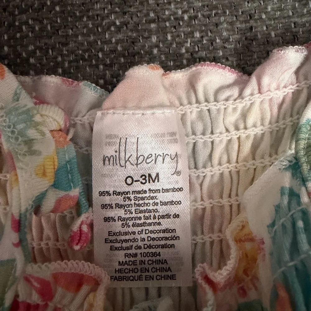 Colorful Kids One Piece Bodysuit - Picture 3 of 6